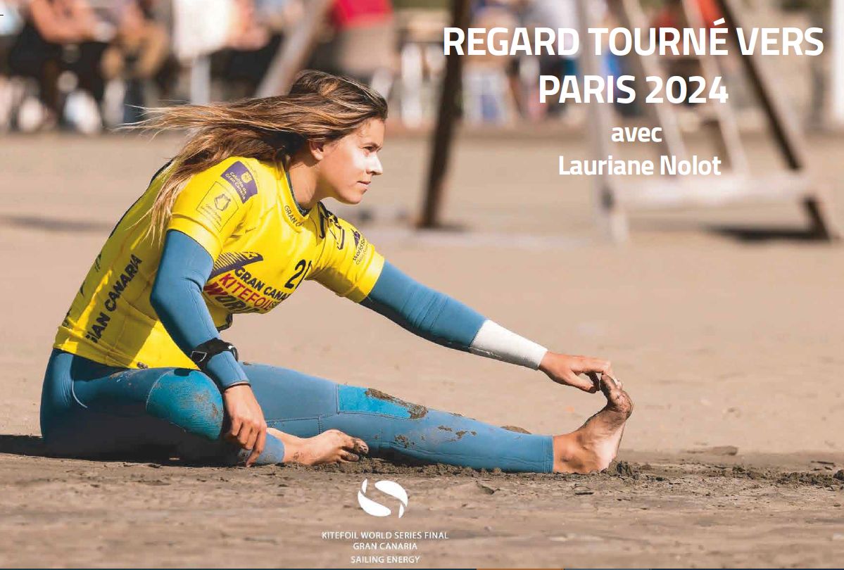 Lauriane Nolot, championne d'Europe et du Monde de Kitefoil 2